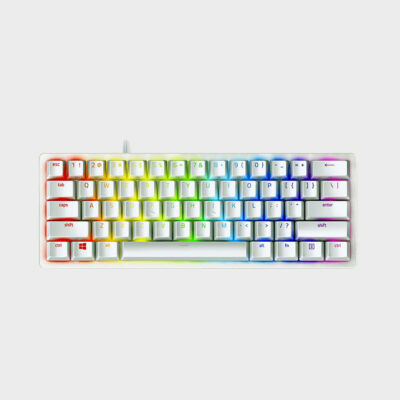 Razer Huntsman Mini Mercury Edition Purple Switch-white