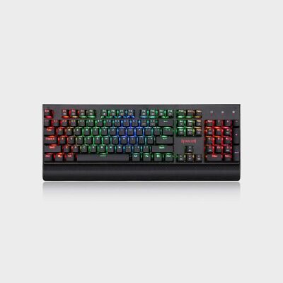 Redragon K557 RGB Backlit Mechanical Gaming Keyboard with Blue Switches