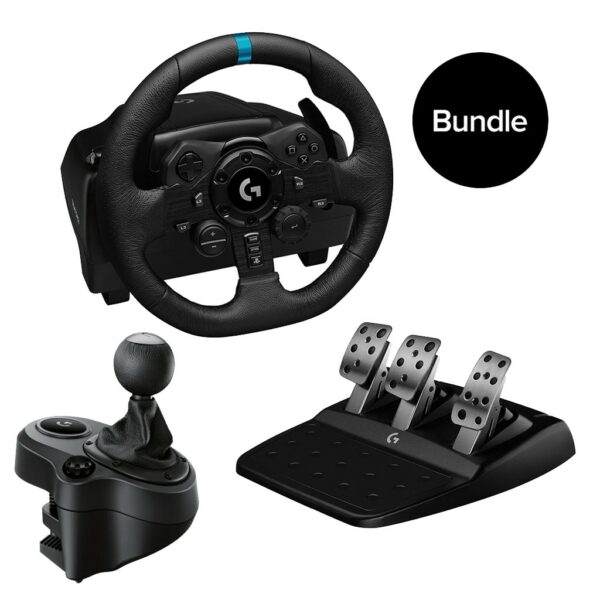 Volante Logitech G923 Racing Wheel Para PS5, PS4 e PC com Force