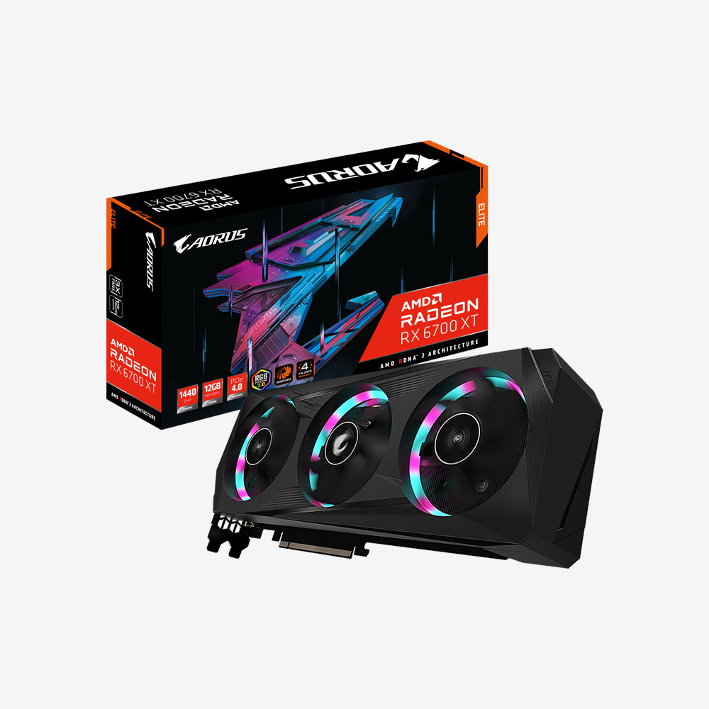 Gigabyte AMD RX 6700XT Aorus Elite 12G DDR6