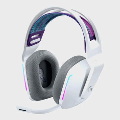 Logitech G733 LIGHTSPEED Wireless RGB Gaming Headset  WHITE  2.4GHZ EMEA