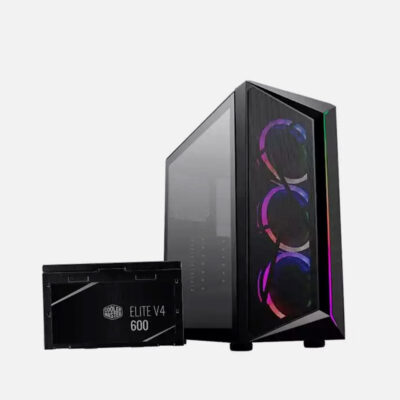 CoolerMaster CMP510 ARGB + Elite V4 600W 80