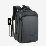 Meinaili 2024 15.6″ Laptop Backpack Multifunctional Outdoor Backpack Schoolbag Waterproof – Black+hankerz