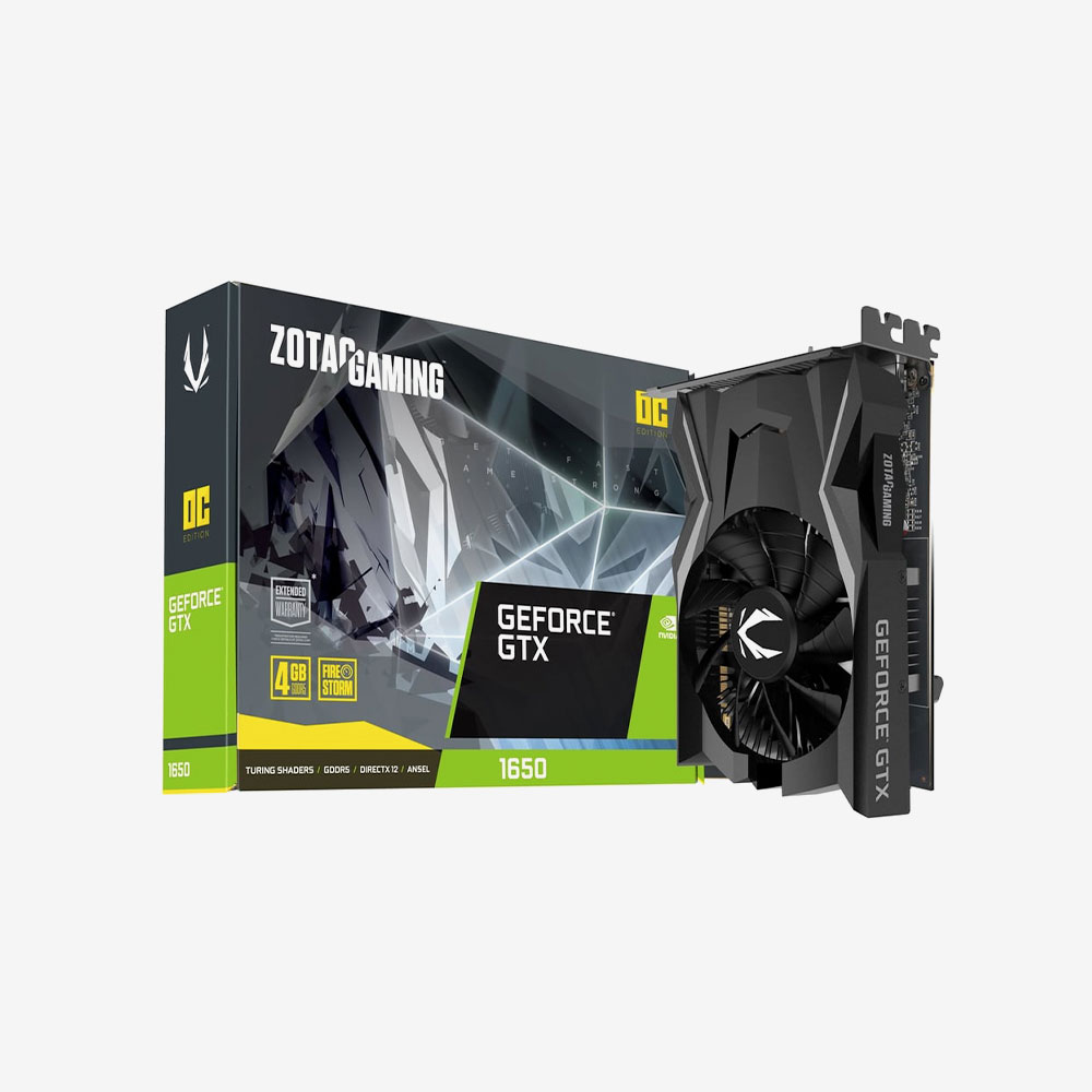 ZOTAC Gaming GTX 1650 OC 4GB GDDR6