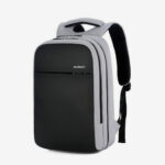 MEINAILI 1802 15.6″ Waterproof Laptop Backpack With Usb Charging Port -Black/Grey+hankerz