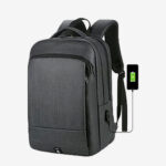 Meinaili 2024 15.6″ Laptop Backpack Multifunctional Outdoor Backpack Schoolbag Waterproof – Black+hankerz