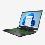 HP PAVILION15-DK2054 Ci7 (11370H)-16GB- 512SSD- RTX™ 3050Ti -15.6″ FHD 144GH- WIN11- BK & GR+HANKERZ
