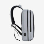 MEINAILI 1802 15.6″ Waterproof Laptop Backpack With Usb Charging Port -Black/Grey+hankerz