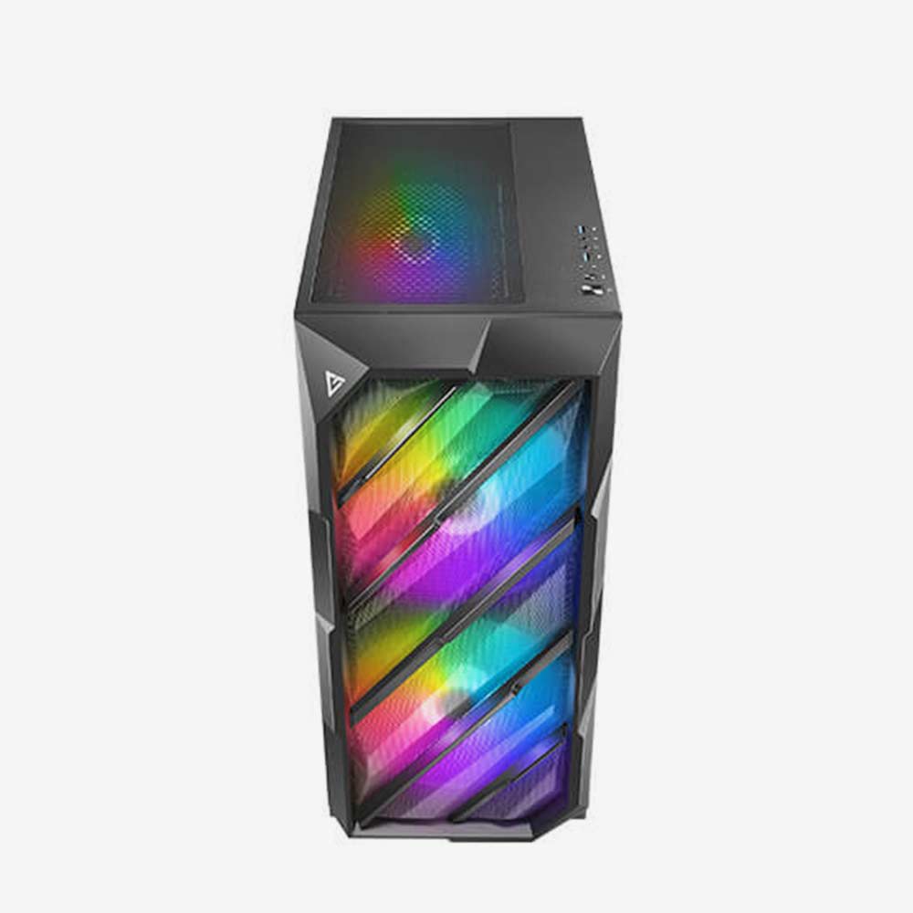 Antec NX700 3Fan ARGB (2*185M)(1*120M) + PSU Antec Atom B650 (Bronze Certified)