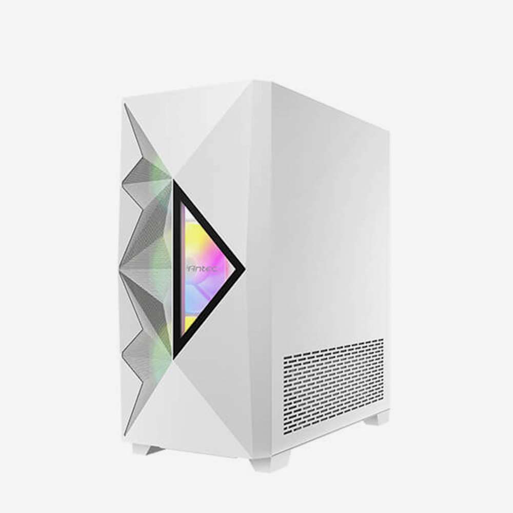 Case Antec DF800 FLUX White Mesh 5Fan(3*120M ARGB) (2*120M)