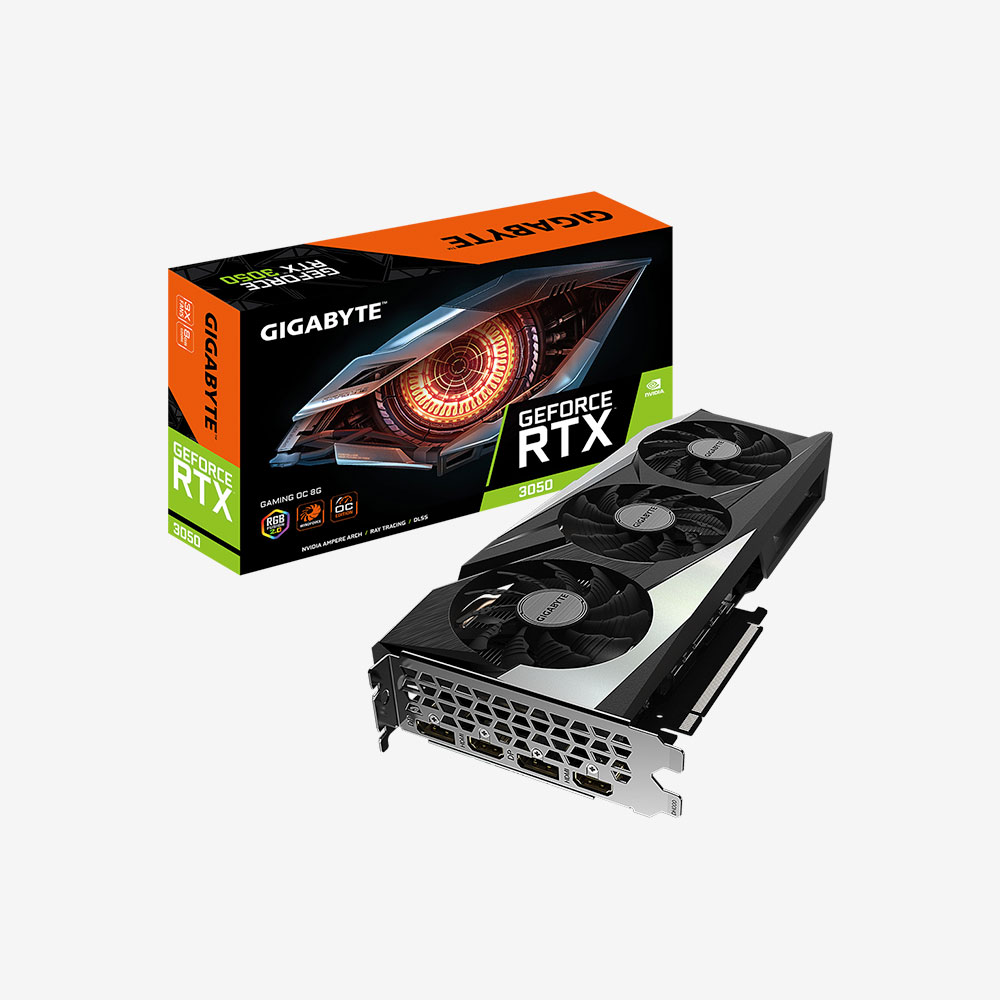 Gigabyte RTX 3050 Gaming OC 8GB GDDR6
