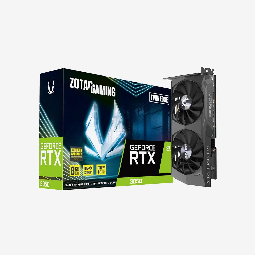 ZOTAC Gaming GeForce RTX 3050 Twin Edge 8GB GDDR6