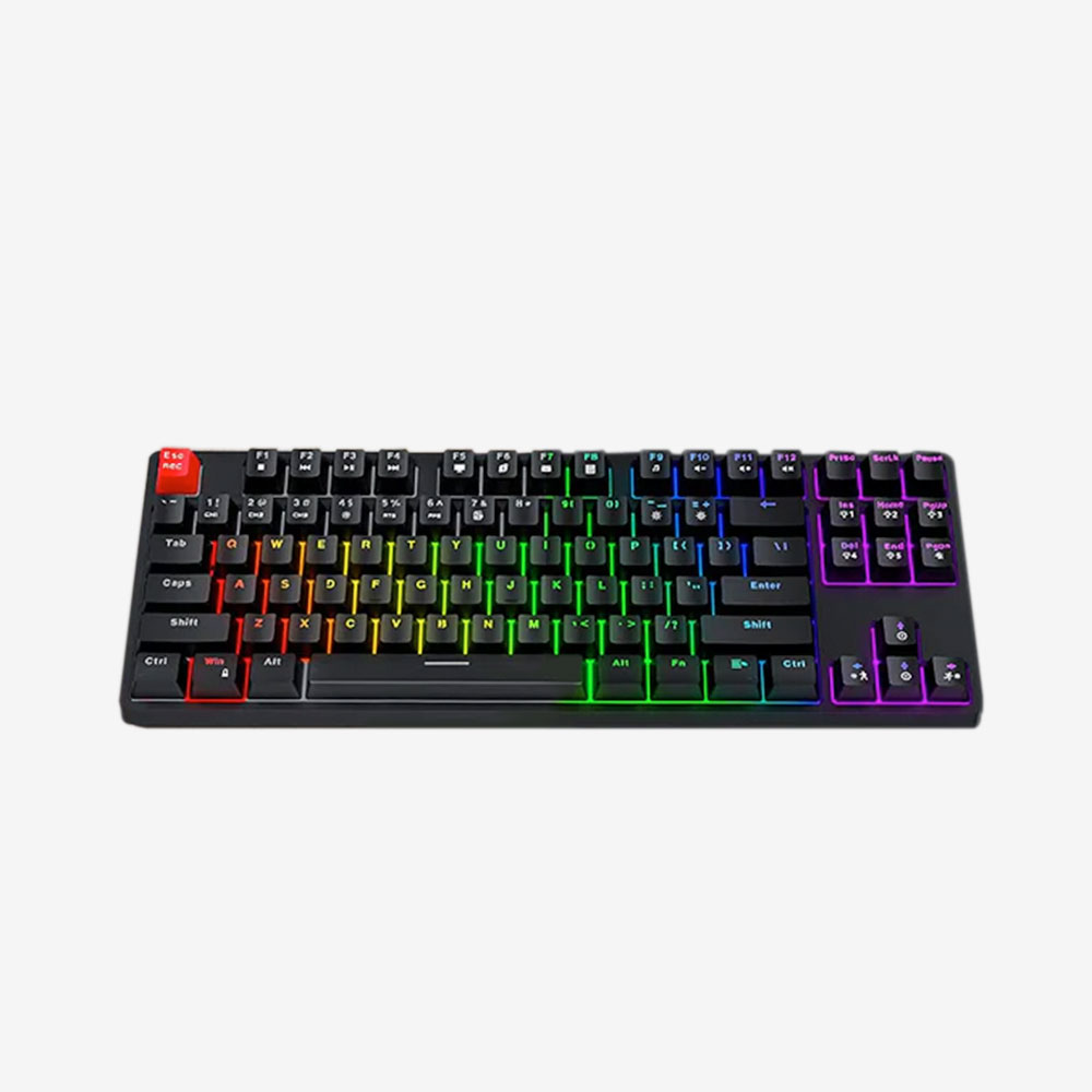 Havit KB489L TKL Mechanical Keyboard With 87 Keys Led Rainbow Backlit