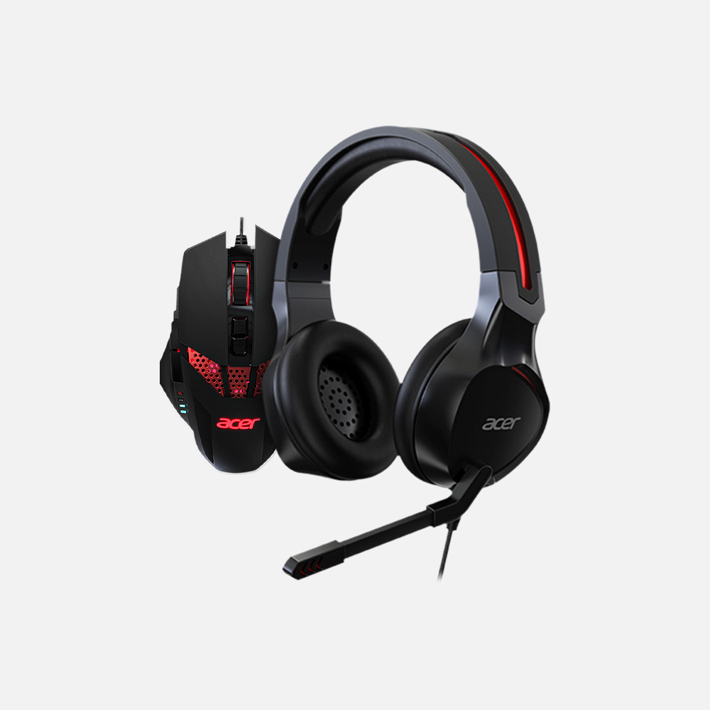 Mouse Gaming Acer Nitro NMW810 4000 DPI+  Acer Nitro headset