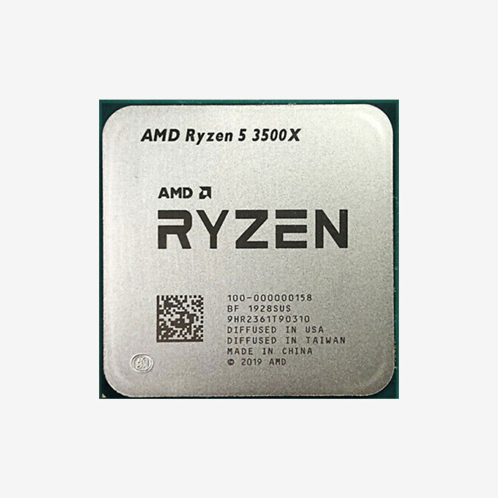 AMD Ryzen 5 3500 Tray 6 core – 6 Threads  Up to 4.1GHz +Fan Orginal