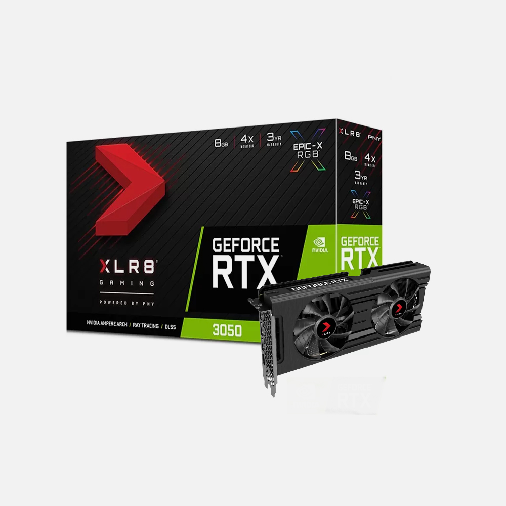 VGA PNY RTX 3050 XLR8 Gaming 8GB GDDR6
