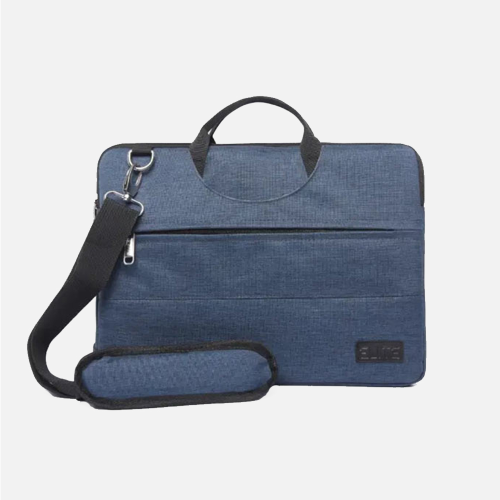 Elite 15.6 inch Sleeve Hand & Cross Laptop Case  Protective dark blue +hankerz