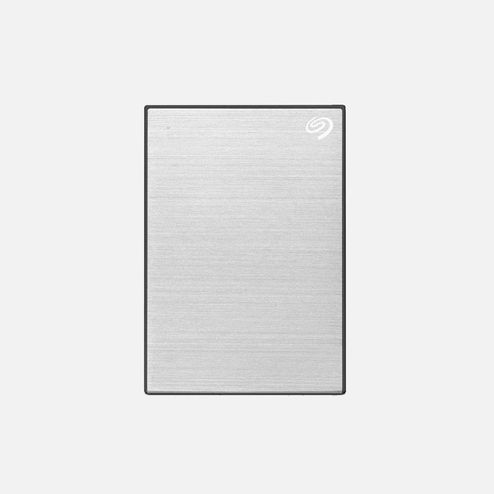 Seagate One Touch 4TB Portable USB 3.0 External Hard Drive Silver- STKC4000401