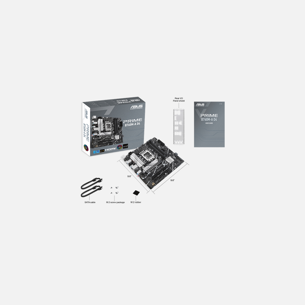 MB ASUS Prime B760M – A D4 -4