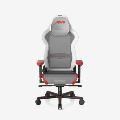 DXRacer Air Series Ultra Breathable 4D Armrests White - Red