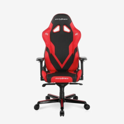 DXRacer G Series PVC Leather Metal Frame 4D Armrest Black-Red