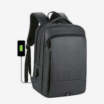 Meinaili 2024 15.6" Laptop Backpack Multifunctional Outdoor Backpack Schoolbag Waterproof - Black