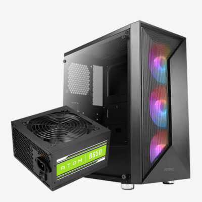 Antec NX320 3Fan 120M ARGB+PSU Antec Atom B650