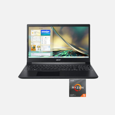 ACER A715-34G-R380- AMD Ryzen5(5625u)- RTX 3050 4G -8GRam- 512GB SSD- 15.6"FHD -Black