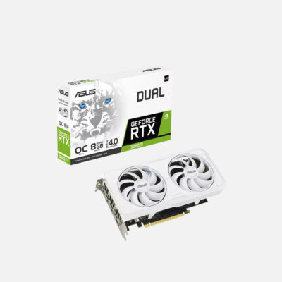 ASUS Dual GeForce RTX 3060 Ti White OC Edition 8GB GDDR6X