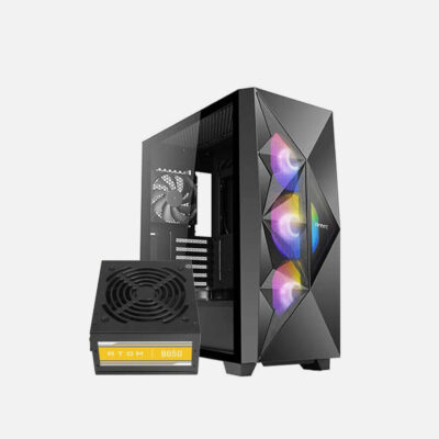 Antec DF800 FLUX 5Fan(3*120M ARGB) (2*120M)+PSU Antec Atom B650 (Bronze Certified)