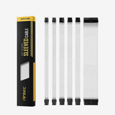 Antec PSU Sleeved Extension Cable Kit PSUSCB30 102 White