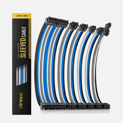 Antec PSU Sleeved Extension Cable Kit PSUSCB30  401 Blue-Grey