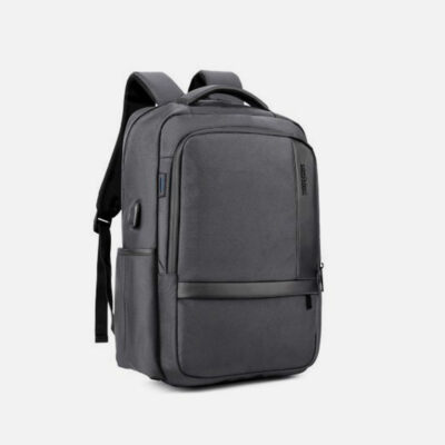 Arctic Hunter B00120C 15.6" Casual Business Large Capacity Multi Pockets USB Backpack Bag-Grey