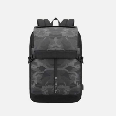 Arctic Hunter B00352 15.6" Multi Function Travel Laptop Backpack Waterproof - Black
