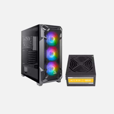 Antec DF600 Flux 5Fan ARGB+Atom B650 650W 80+ Bronze
