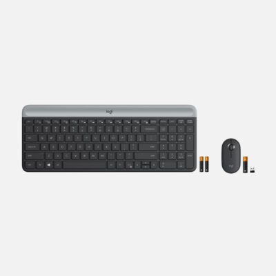 Logitech Slim Wireless Keyboard and Mouse Combo MK470