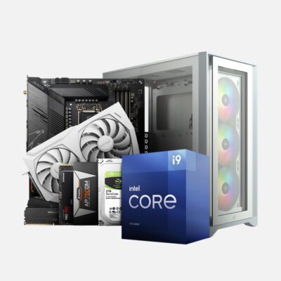 Content creator pc build White Edition