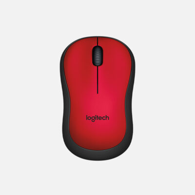 Logitech Wireless Mouse M220 Silent - Red
