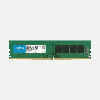 ذاكرة رام DDR4 سعة 8 جيجابايت بتردّد 3200 من كروشال