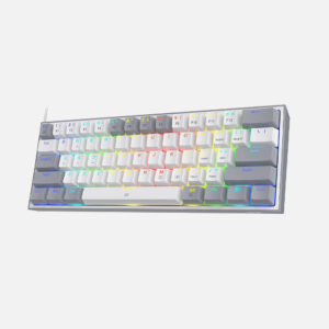 Redragon K617 FIZZ 60% WHITE & GRAY