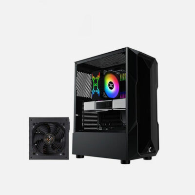 Xigmatek Moon Knight Mid Tower Case + H-Power 500W