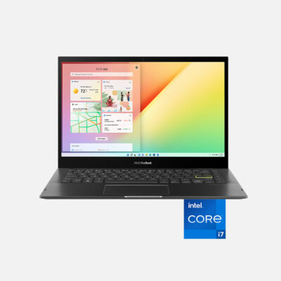 ASUS VIVOBOOK TP470EA-EC007W-Ci7 1165G7-8GB-512GB -Intel Iris X-14" FHD Touch Flip-Win11-Pen finger print