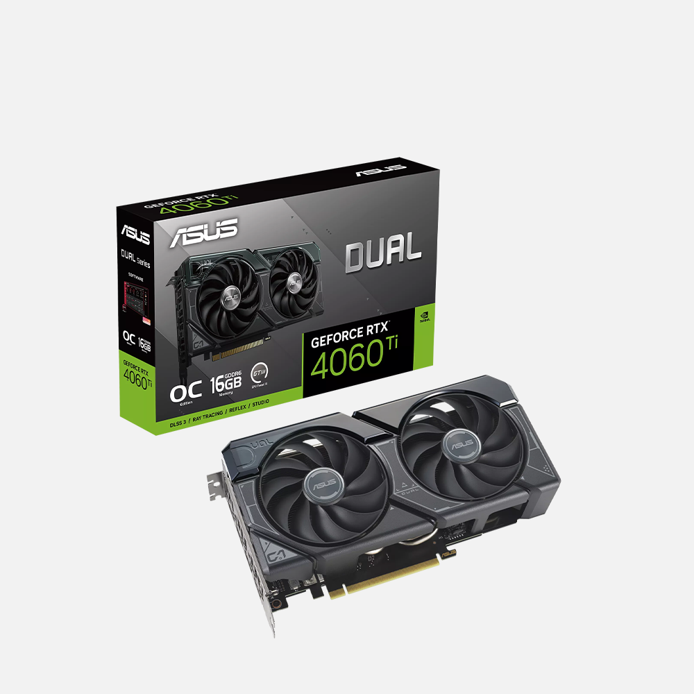 ASUS Dual GeForce RTX™ 4060 Ti OC Edition 16GB