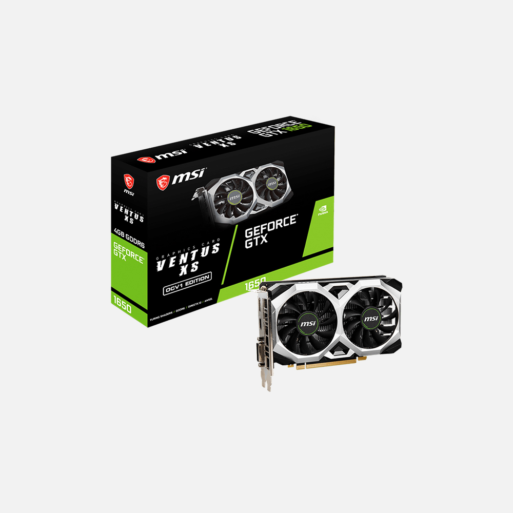 GeForce GTX 1650 D6 VENTUS XS OCV1