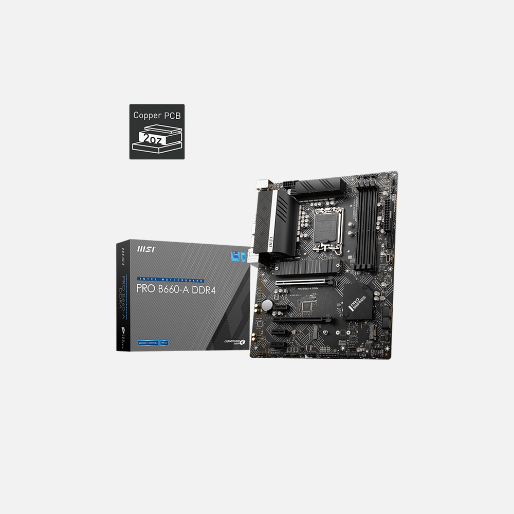 MSI Pro B660-A DDR4 Motherboard - Hankerz Official