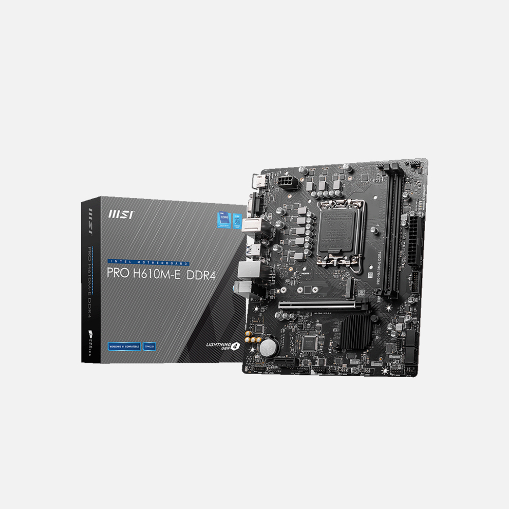 PRO H610M-E DDR4—