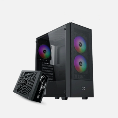 xigmatek HERO II AIR + Z-POWER II Z750 600W PSU