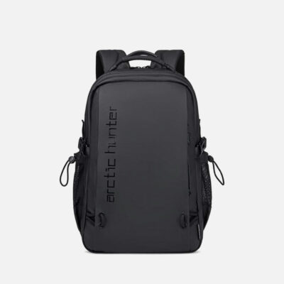 B00530 Casual Water Resistant 15.6-inch Laptop Backpack Black