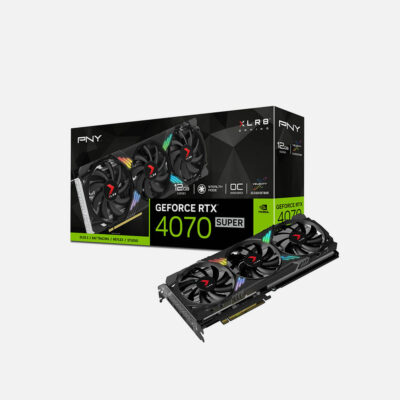 PNY GeForce RTX 4070 Super 12GB GDDR6X XLR8 Gaming Verto Epic-X RGB Triple Fan