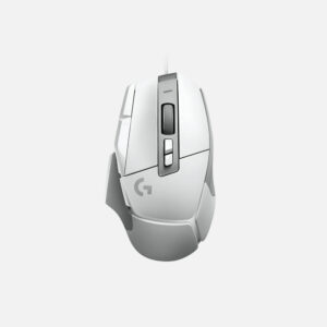 LOGITECH G502 X Corded Gaming Mouse – WHITE – USB – EWR2